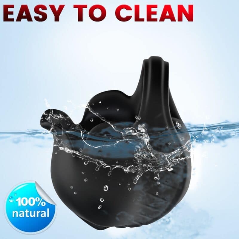 ARMONY - CUPPING VIBRATOR RING REMOTE CONTROL BLACK - Image 3