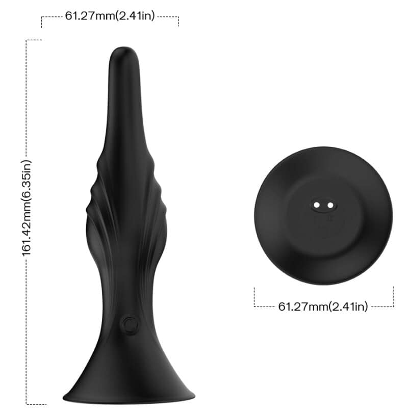 ARMONY - VIBRATOR  ANAL PLUG REMOTE CONTROL BLACK - Image 3