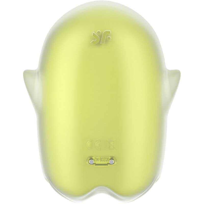 SATISFYER - GLOWING GHOST AIR PULSE  VIBRADOR AMARILLO - Image 3