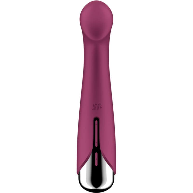 SATISFYER - SPINNING G-SPORT 1 VIBRADOR ROTADOR ROJO