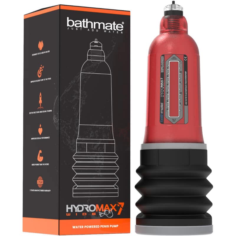 BATHMATE - HYDROMAX 7 WIDE BOY X30 RED - Image 2