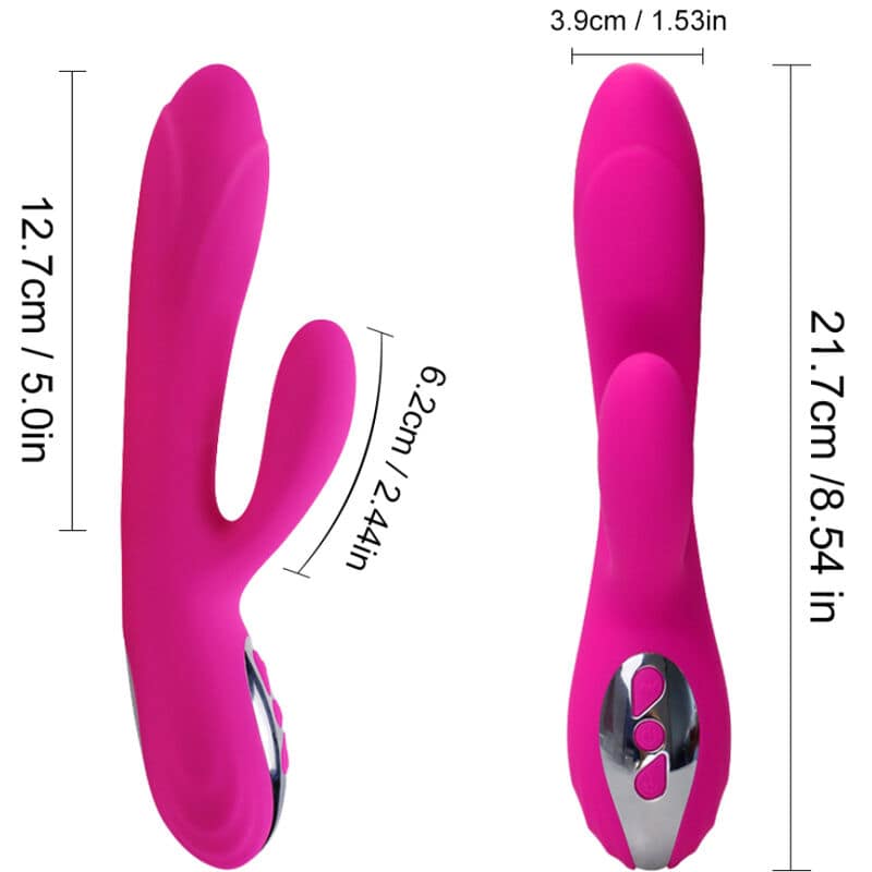 ARMONY - FLEXIBLE VIBRATOR  STIMULATOR WITH FUCHSIA HEAT EFFECT - Image 2