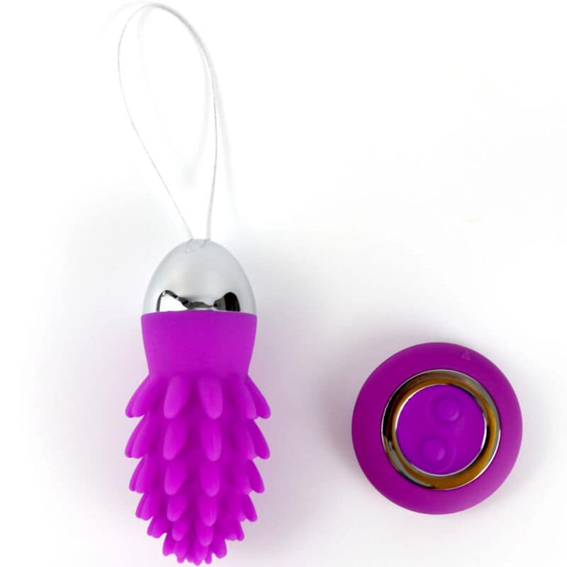 ARMONY - OCTOPUS CACTUS VIBRATING EGG VIOLET REMOTE CONTROL - Image 2