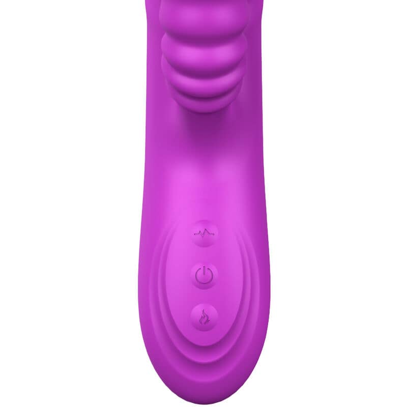 ARMONY - ANGELIA MULTIFUNCTION VIBRATOR DOUBLE TONGUE VIOLET HEAT EFFECT - Bild 5