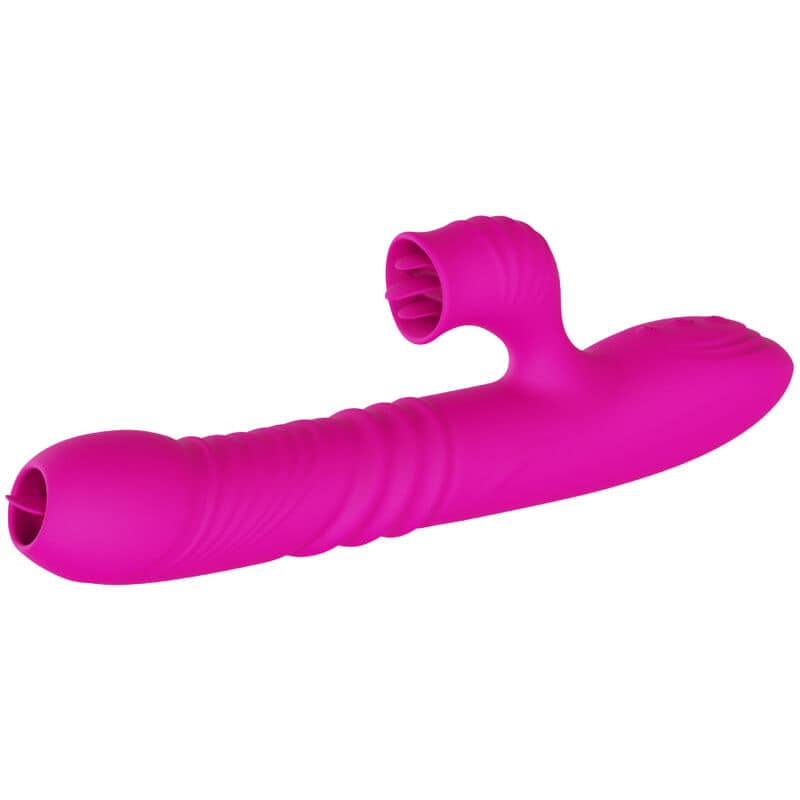 ARMONY - FANNY MULTIFUNCTION DOUBLE TONGUE VIBRATOR FUCHSIA HEAT EFFECT - Image 2