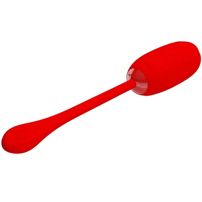 PRETTY LOVE - KIRK RECHARGEABLE VIBRATING EGG RED - Image 3