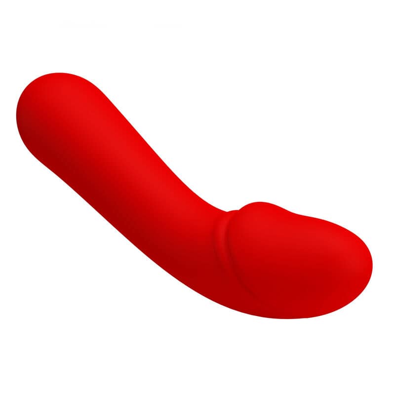 PRETTY LOVE - CETUS RECHARGEABLE VIBRATOR RED - Image 3