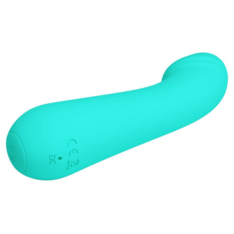 PRETTY LOVE - CETUS RECHARGEABLE VIBRATOR AQUA GREEN - Image 5