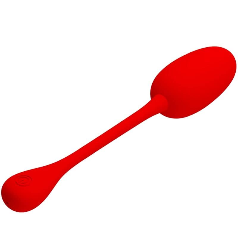 PRETTY LOVE - KNUCKER RED RECHARGEABLE VIBRATING EGG - Image 2