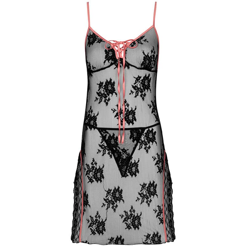 LIVCO CORSETTI FASHION - KARONIN LC 90628 FALDA + PANTY NEGRO - Image 2