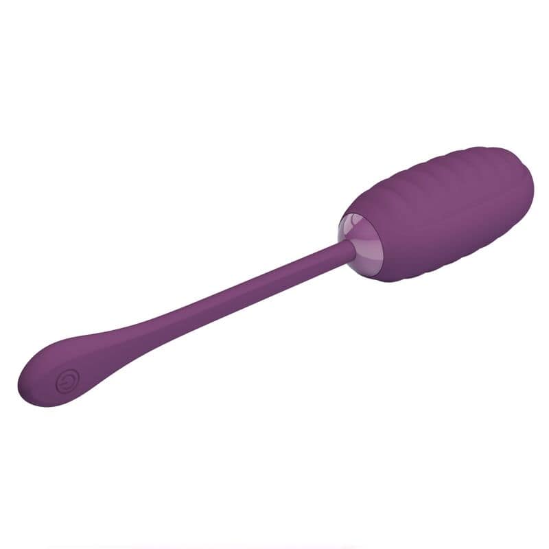 PRETTY LOVE - CASPER PURPLE RECHARGEABLE VIBRATING EGG - Image 3