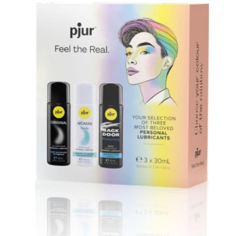 PJUR - PRIDE SET PREMIUM LUBRICANTS 3 X 30 ML - Image 2