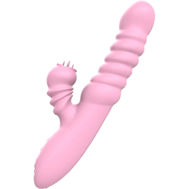 ARMONY - VIBRATOR MULTIFUNCTION WITH STIMULATING TONGUE HEAT EFFECT PINK - Bild 3
