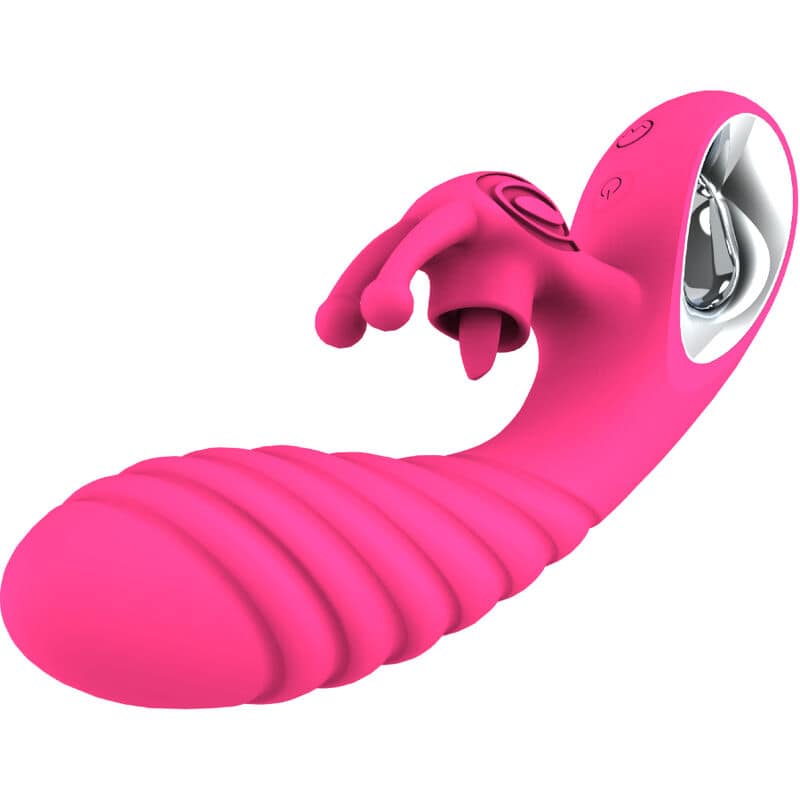 ARMONY - VICKY RABBIT VIBRATOR MED FUCHSIA DRAGRING TUNGA