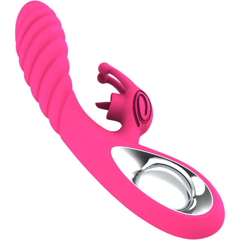 ARMONY - VICKY RABBIT VIBRATOR WITH FUCHSIA PULL RING TONGUE - Bild 5