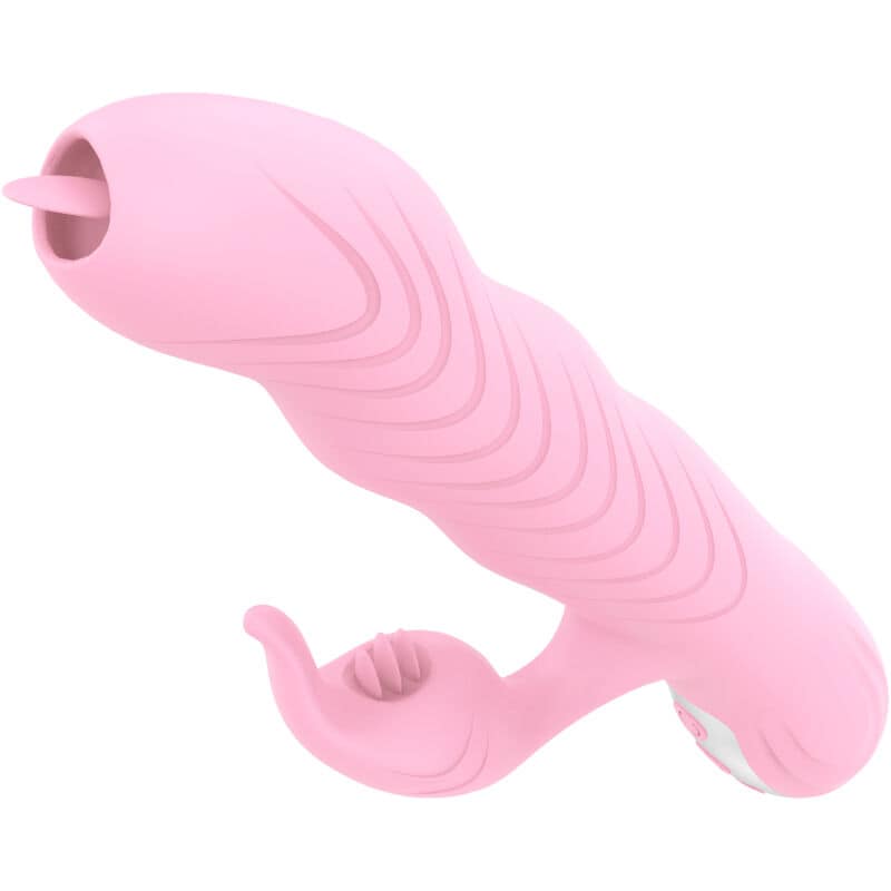 ARMONY - MARCIA VIBRATOR  THRUSTING DOUBLE TONGUE HEAT EFFECT PINK - Bild 2