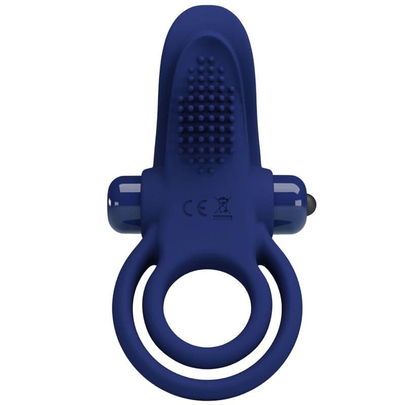 PRETTY LOVE - BRONSON DOUBLE RING WITH VIBRATION BLUE - Image 2