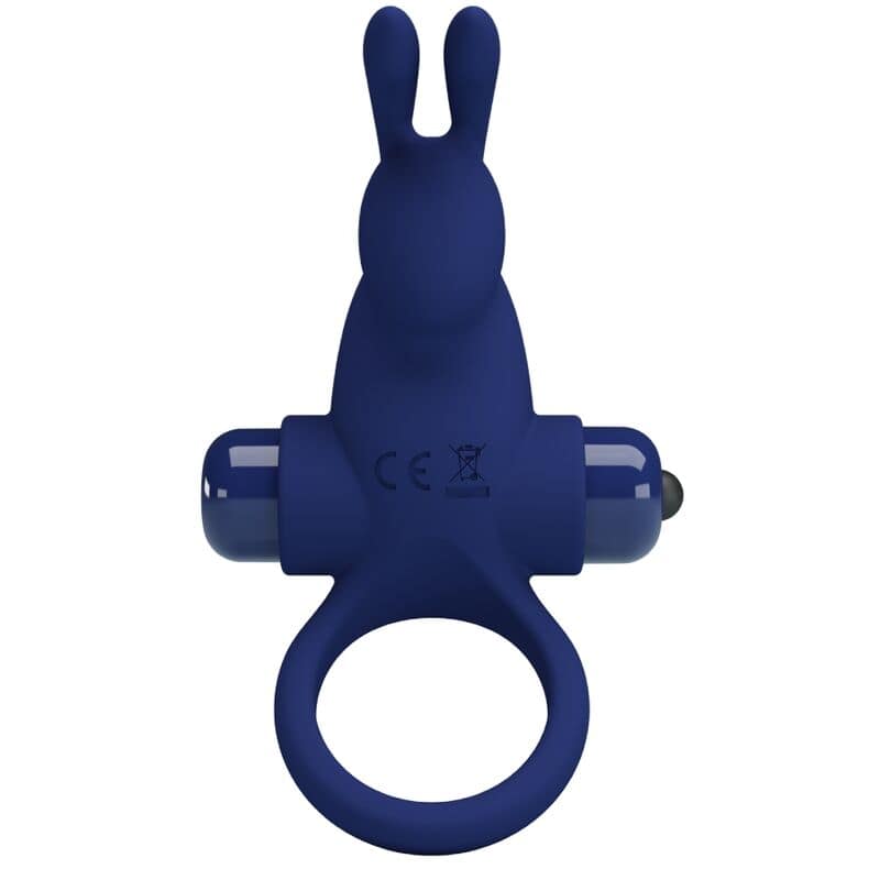 PRETTY LOVE - JIRO RABBIT RING WITH VIBRATION BLUE - Bild 2