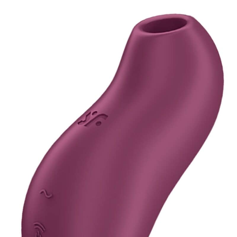 SATISFYER - POCKET PRO 1 CLITORIS STIMULATOR GARNET - Image 2