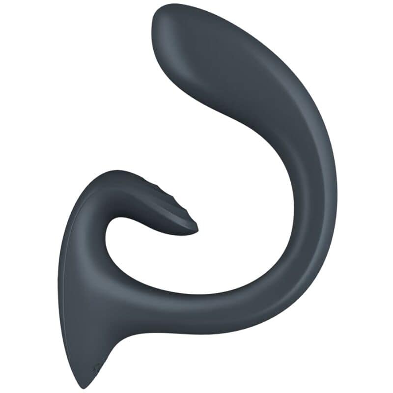 SATISFYER - G FOR GODDESS 1 RABBIT VIBRATOR DARK GRAY - Image 2