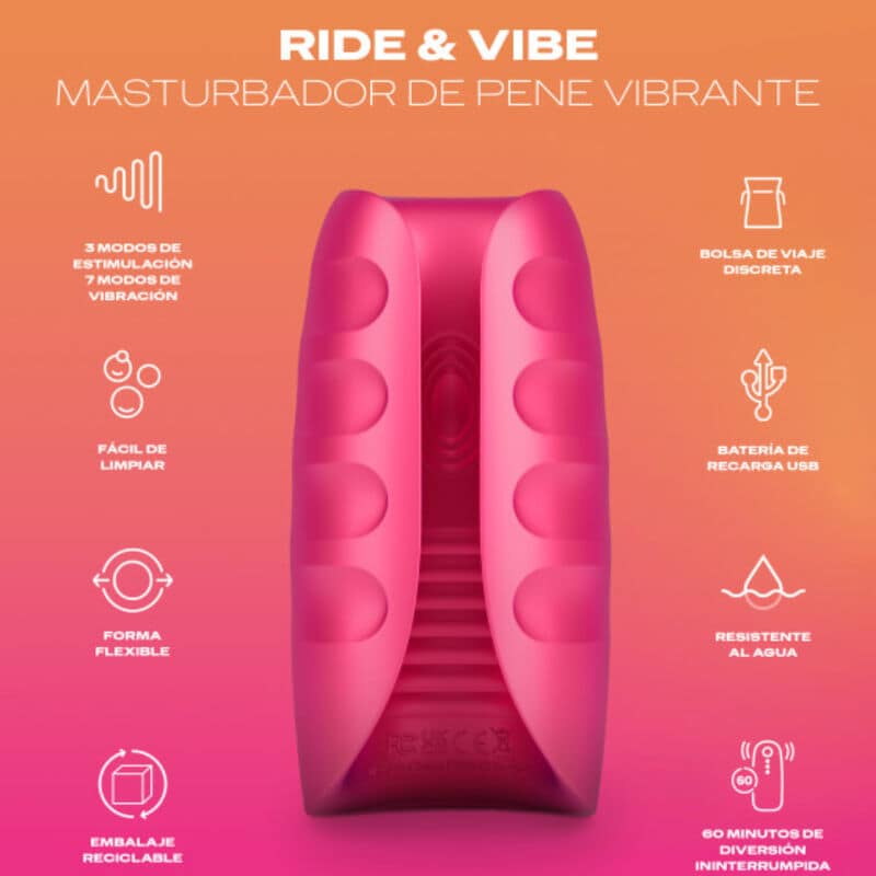 DUREX - TOY RIDE  VIBE VIBRATOR MASTURBATOR - Bild 2