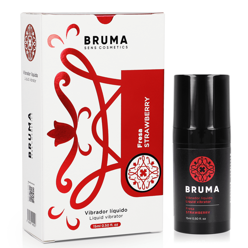 BRUMA - FLYTANDE VIBRATOR ULTRA GLIDANDE JORDGUBB 15 ML