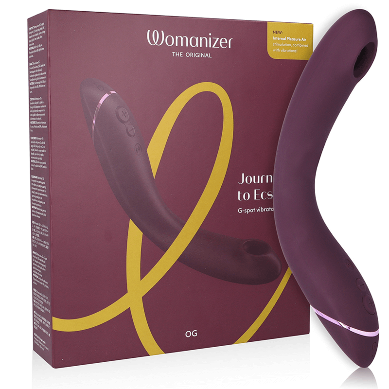 Womanizer OG G-punktsvibrator med lufttryck och vibration