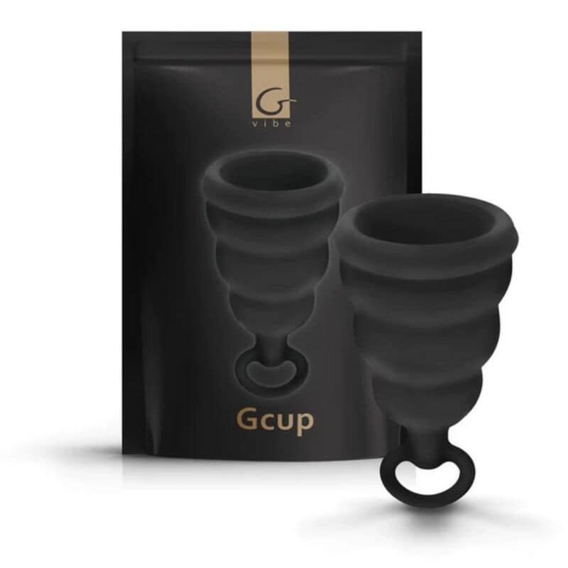 G-VIBE - GCUP BLACK MENSTRUAL CUP - Image 3