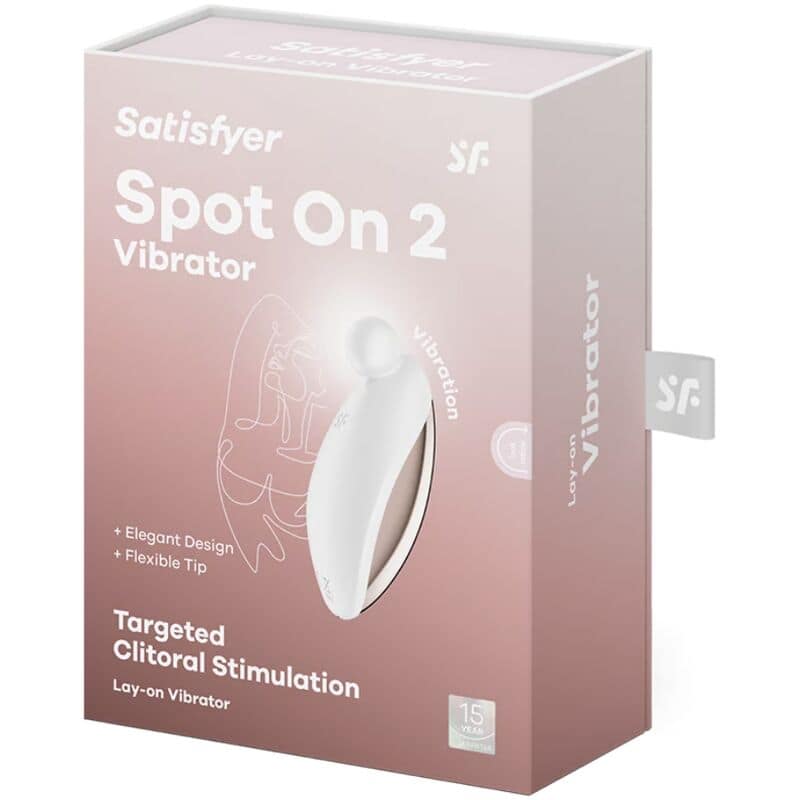 SATISFYER - SPOT ON 2 LAY-ON VIBRATOR WHITE - Bild 5