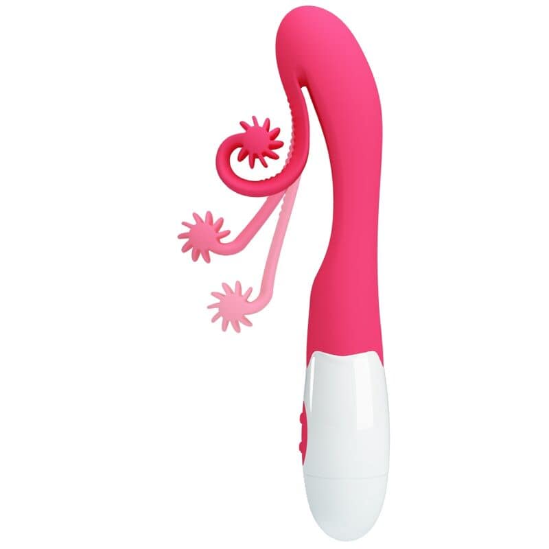 ROMANCE - PINK VIBRATOR AND STIMULATOR 30 SPEEDS - Image 3