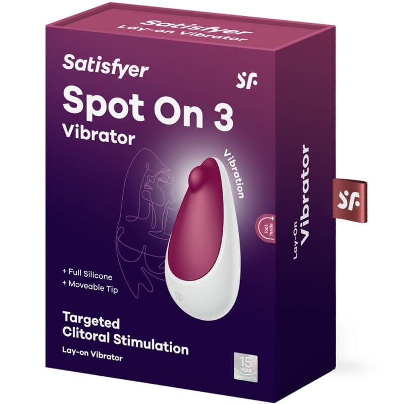 SATISFYER - SPOT ON 3 CLITORIS STIMULATOR BERRY - Image 5