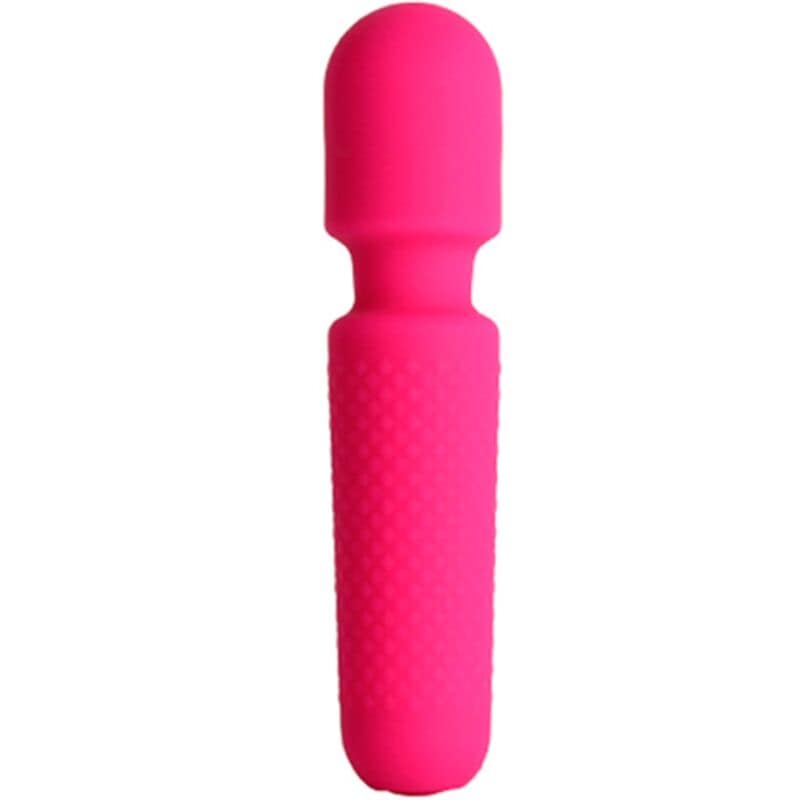 ARMONY - DIN MAGISKA MASSAGEAPPARAT VIBRATOR UPPLADDNINGSBAR 10 VIBRATIONER TROLLSTAV PRICKAR ROSA