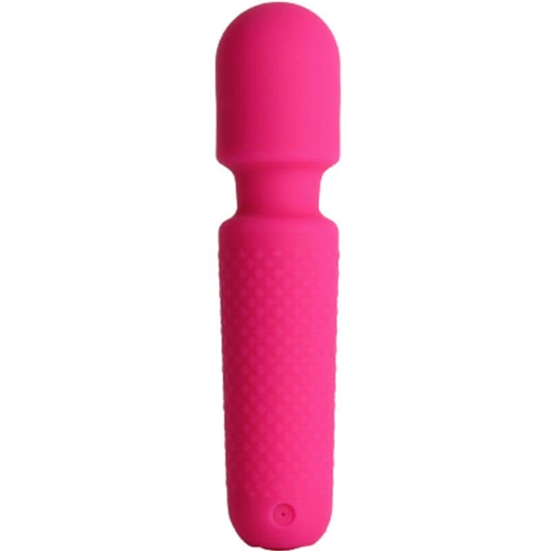 ARMONY - YOUR MAGIC MASSAGER  VIBRATOR RECHARGEABLE 10 VIBRATIONS WAND DOTS PINK - Bild 2