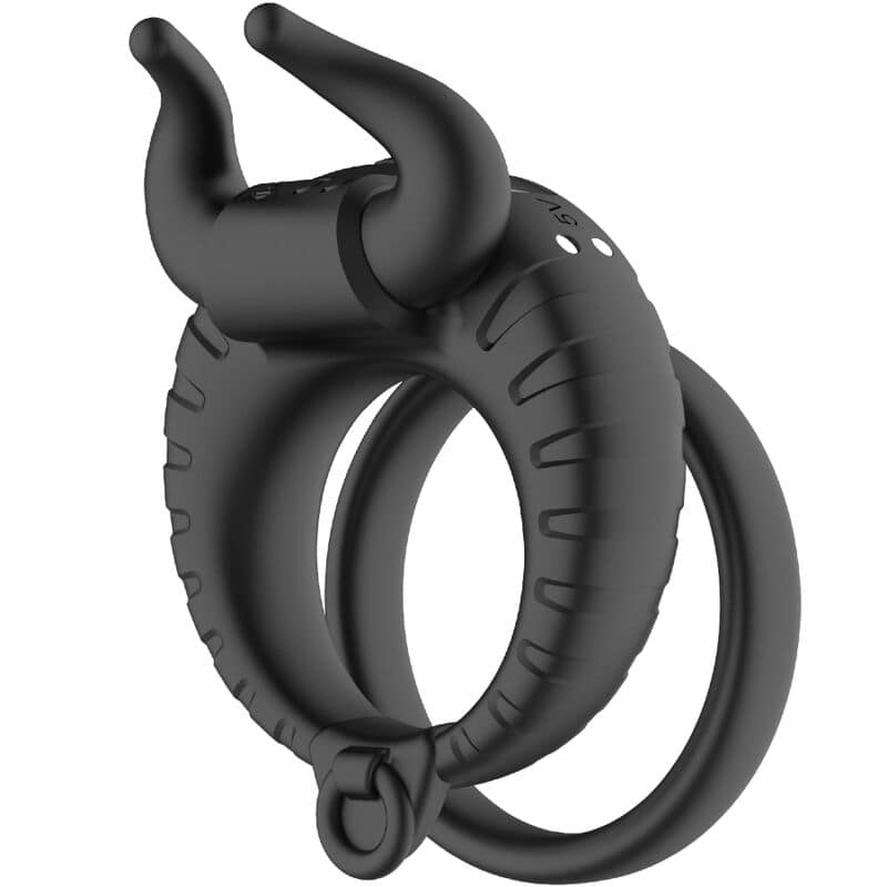 ARMONY - BULL'S PASION RING VIBRATOR 10 SPEEDS BLACK - Image 3