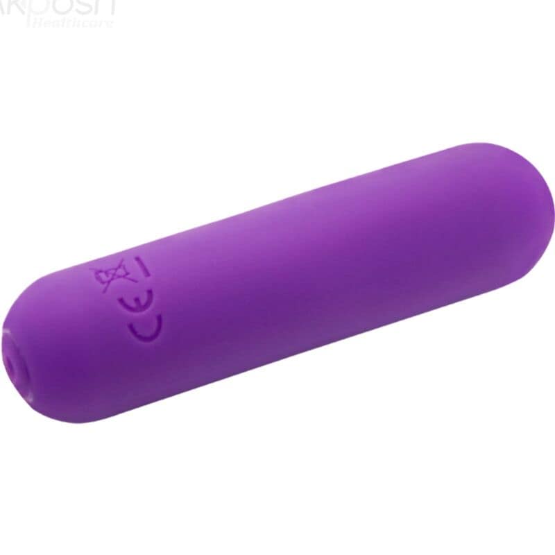 ARMONY - SPLASH HAHA VIBRATOR BULLET SILICONE 10 VIBRATIONS 75 X 19 CM PURPLE - Image 2