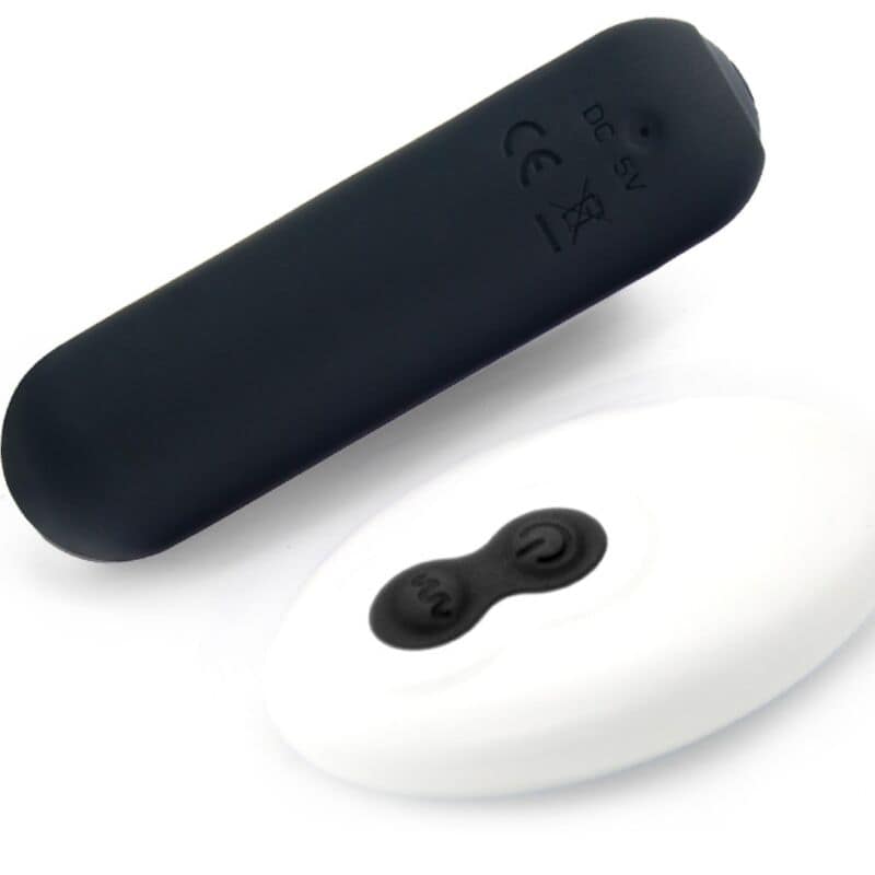 ARMONY - SPLASH JOIE VIBRATOR BULLET SILICONE REMOTE CONTROL 10 VIBRATIONS 75 X 19 CM BLACK - Image 3