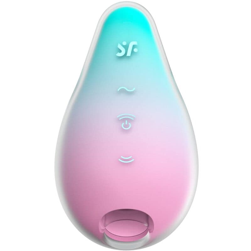 SATISFYER - MERMAID VIBES STIMULATOR  VIBRATOR MINT AND PINK - Image 2