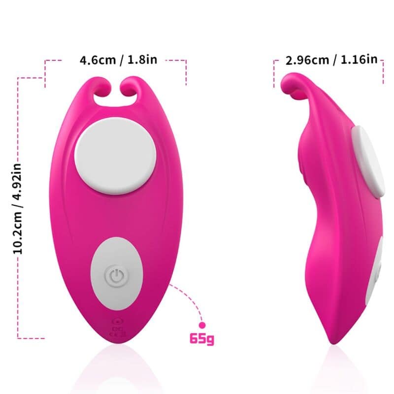 Appstyrd trosvibrator fuchsiarosa – Armony HoneyBee - Bild 3