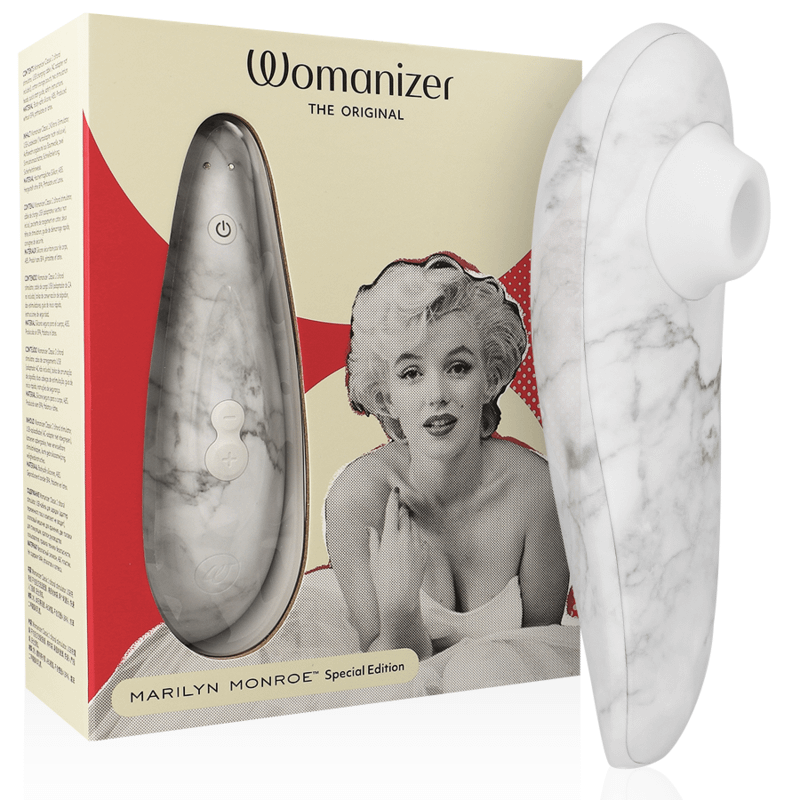 WOMANIZER - MARILYN MONROE CLASSIC 2 KLITORISSTIMULATOR VIT MARMOR