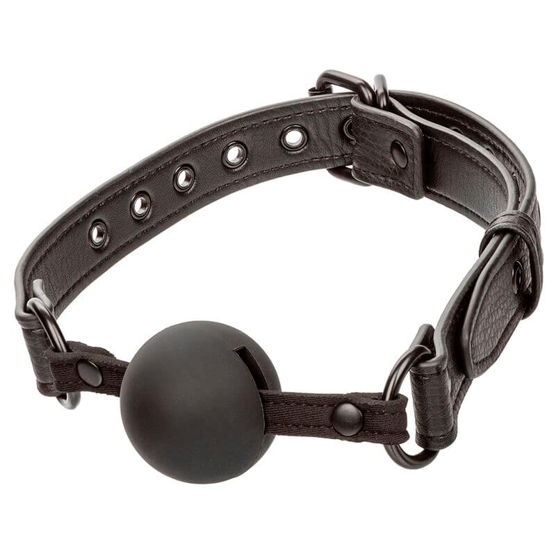 CALEXOTICS - NOCTURNAL BALL GAG SILICONE BLACK - Bild 2