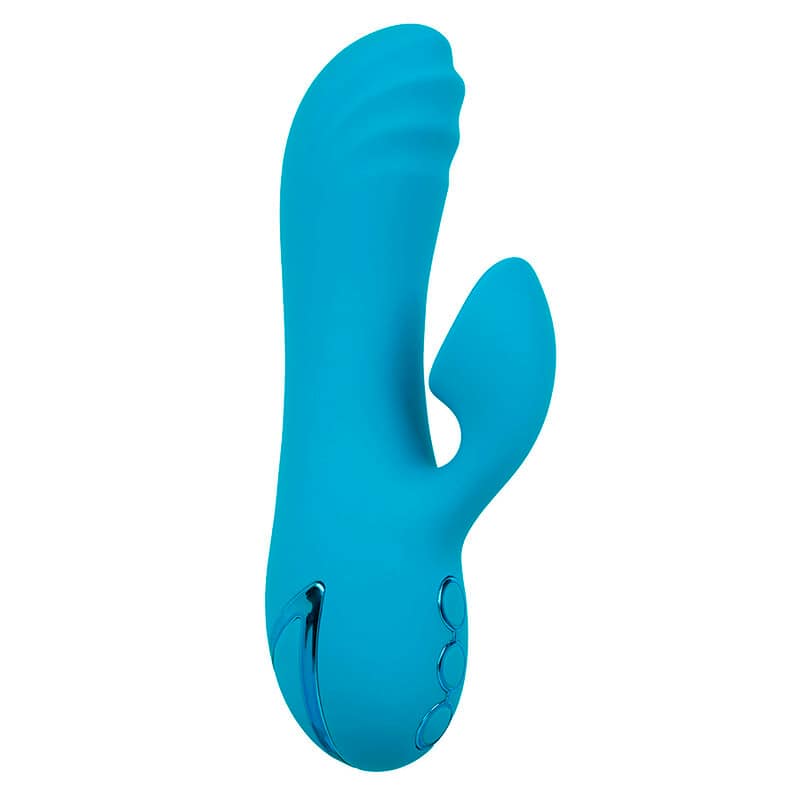 CALEXOTICS - SUNSET BEACH SEDUCER VIBRATOR  STIMULATOR 10 FUNCTIONS BLUE - Image 2