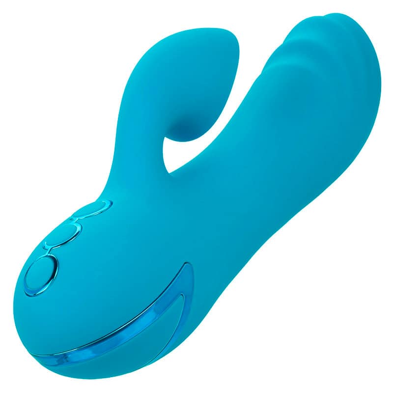 CALEXOTICS - SUNSET BEACH SEDUCER VIBRATOR  STIMULATOR 10 FUNCTIONS BLUE - Image 3