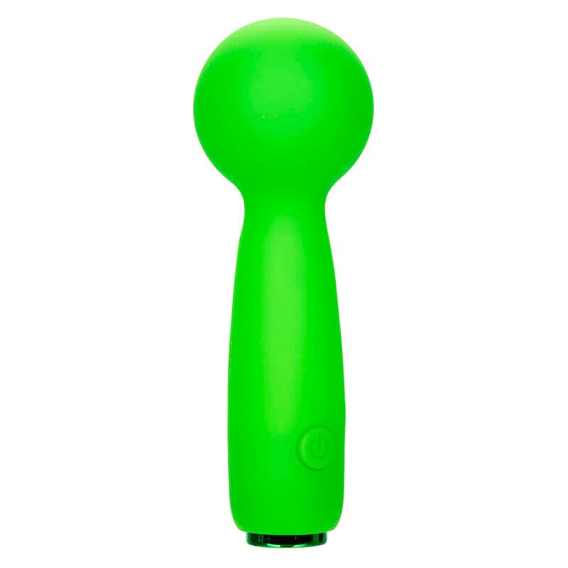 CALEXOTICS - NEON VIBES THE BUBBLY VIBE MINI MASSAGER 10 VIBRATIONS GREEN - Image 2