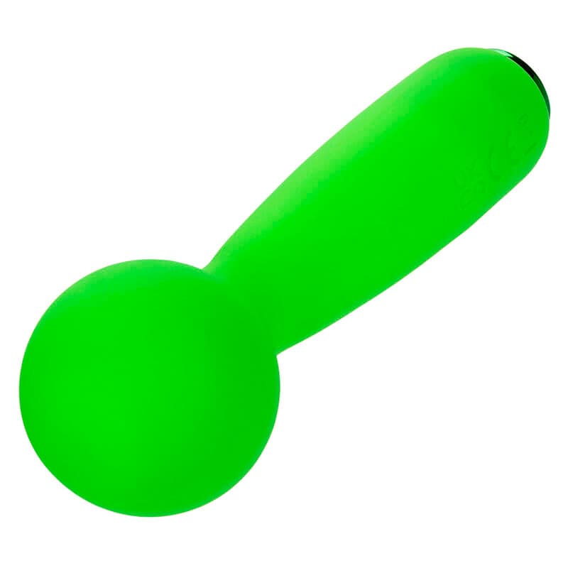 CALEXOTICS - NEON VIBES THE BUBBLY VIBE MINI MASSAGER 10 VIBRATIONS GREEN - Image 3
