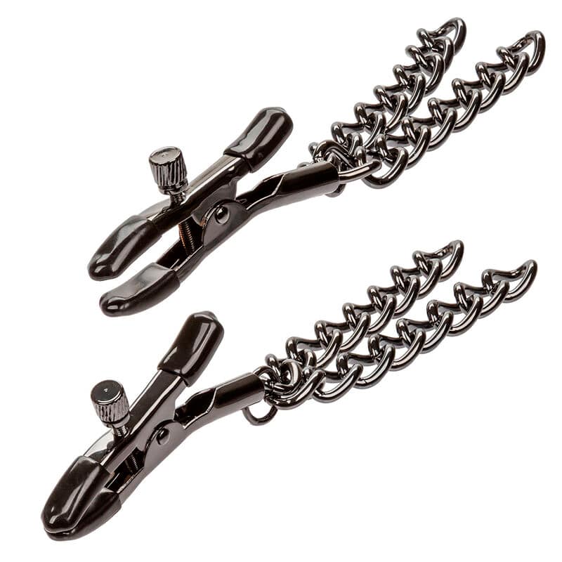 CALEXOTICS - EUPHORIA CHAIN NIPPLE CLAMPS 14.5 CM - Image 3