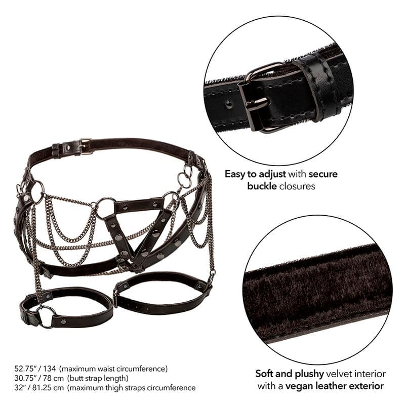 CALEXOTICS - EUPHORIA MULTICHAIN THIGH HARNESS PREMIUM PLUS SIZE - Bild 3