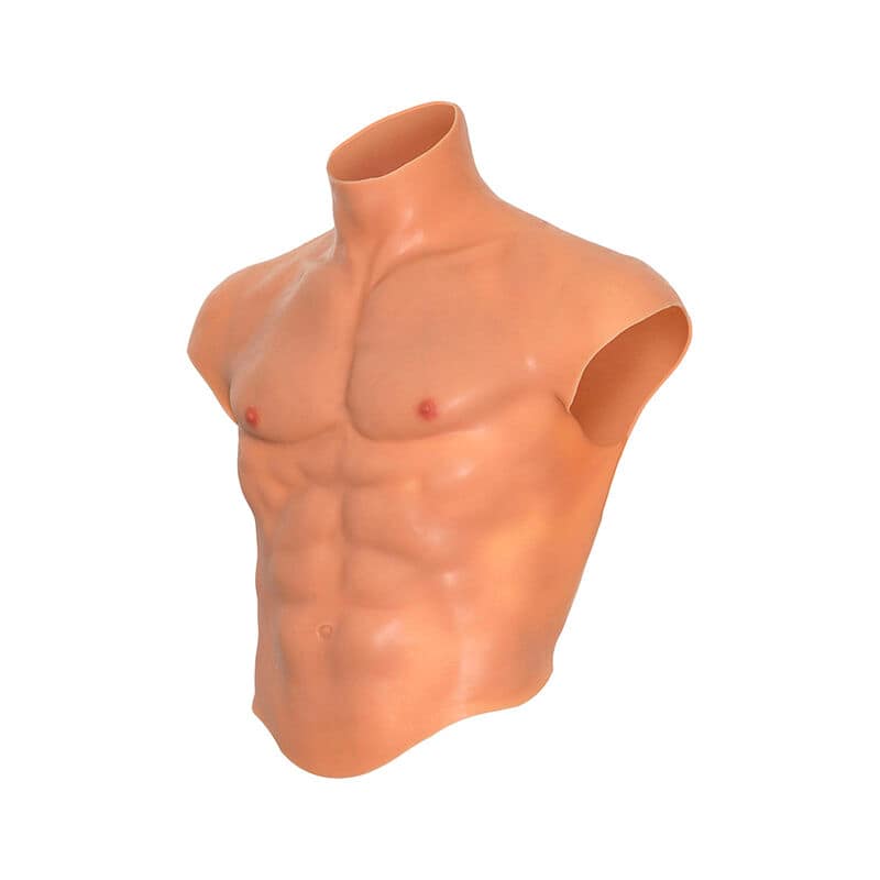 HIDDEN DESIRE - ALTER EGO SILICONE MALE TORSO SHIRT WITH ABS FLESH - Image 2