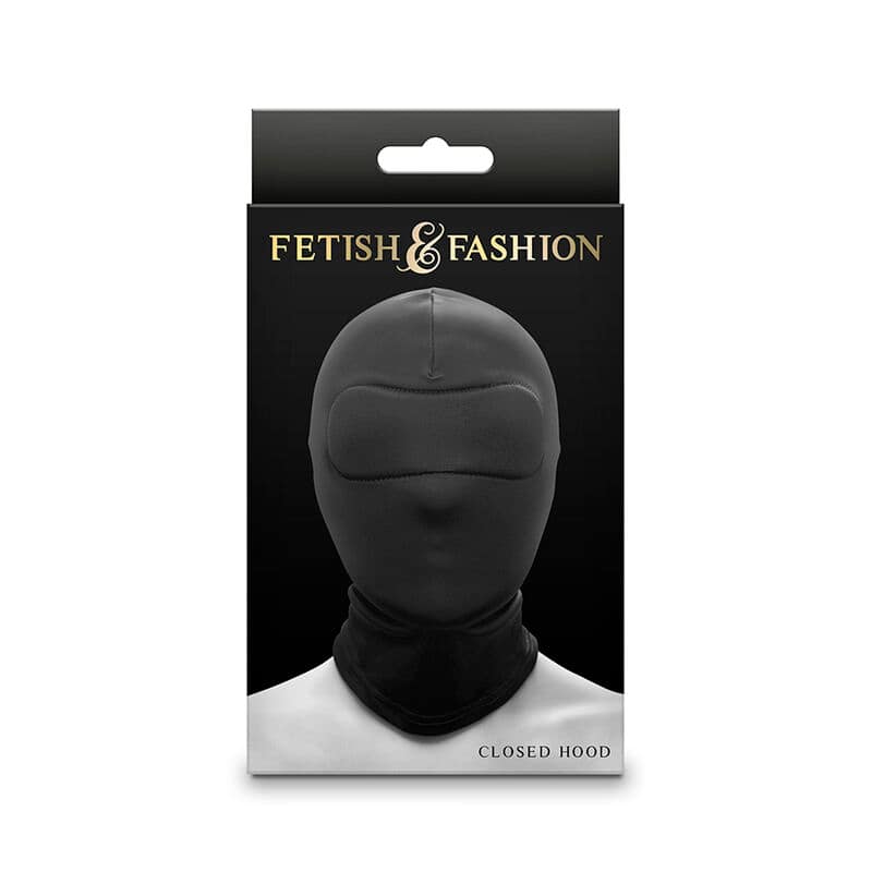 NS NOVELTIES - FETISH  FASHION CLOSED HOOD NYLON BLACK - Image 2