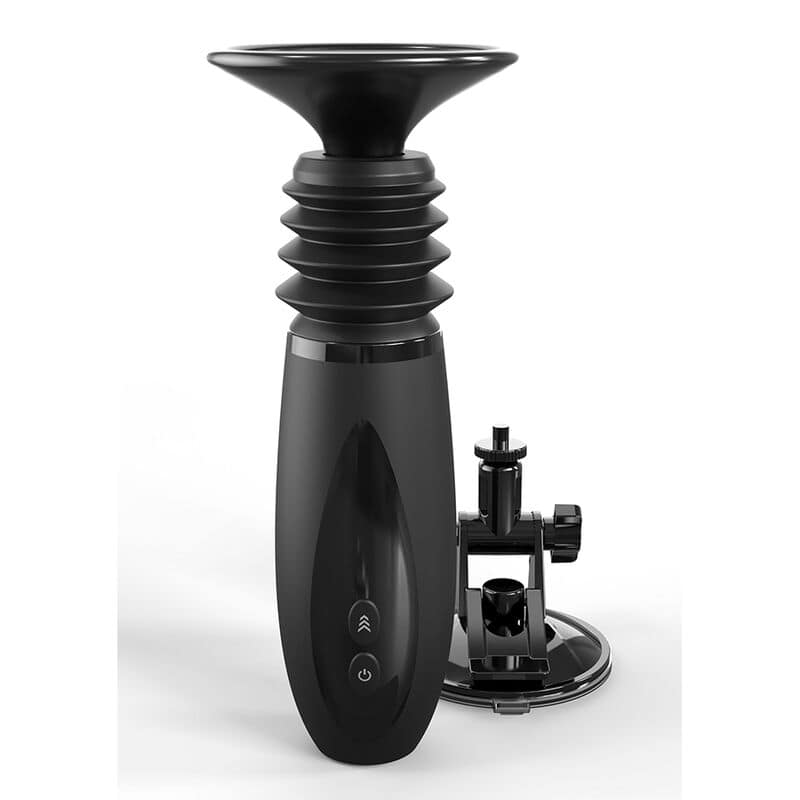 FETISH FANTASY SERIES - BODY DOCK THRUSTER DILDO KLÄMMA MED 7 TRYCKLÄGEN SVART