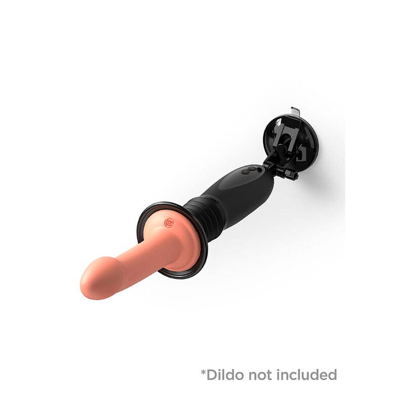 FETISH FANTASY SERIES - BODY DOCK THRUSTER DILDO CLAMP WITH 7 PUSH MODES BLACK - Bild 2